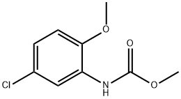 methyl N-(5-chloro-2-methoxyphenyl)carbamate 结构式