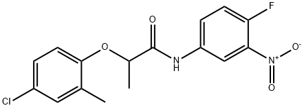 544453-14-7 2-(4-chloro-2-methylphenoxy)-N-(4-fluoro-3-nitrophenyl)propanamide