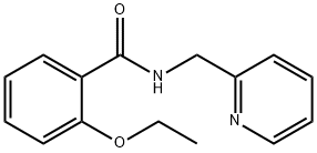 2-ethoxy-N-(pyridin-2-ylmethyl)benzamide Struktur