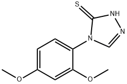 4-(2,4-dimethoxyphenyl)-1H-1,2,4-triazole-5-thione,667437-97-0,结构式