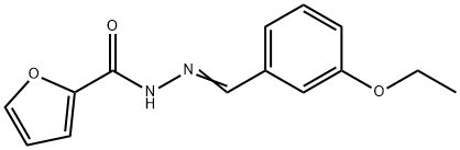 N-[(Z)-(3-ethoxyphenyl)methylideneamino]furan-2-carboxamide Structure