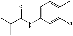 N-(3-chloro-4-methylphenyl)-2-methylpropanamide Struktur