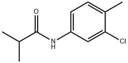 N-(3-chloro-4-methylphenyl)-2-methylpropanamide 化学構造式