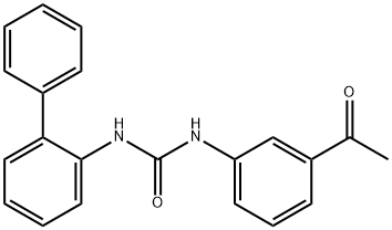 1-(3-acetylphenyl)-3-(2-phenylphenyl)urea,706777-12-0,结构式