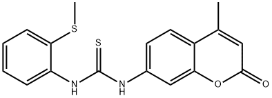 708217-68-9 1-(4-methyl-2-oxochromen-7-yl)-3-(2-methylsulfanylphenyl)thiourea