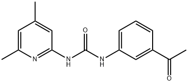 708224-31-1 1-(3-acetylphenyl)-3-(4,6-dimethylpyridin-2-yl)urea