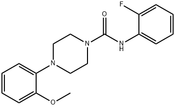 N-(2-fluorophenyl)-4-(2-methoxyphenyl)piperazine-1-carboxamide Structure