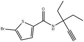 717870-68-3 5-bromo-N-(3-ethylpent-1-yn-3-yl)thiophene-2-carboxamide
