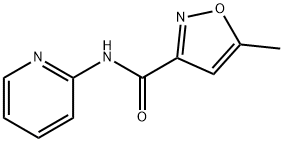 5-methyl-N-pyridin-2-yl-1,2-oxazole-3-carboxamide Structure