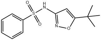 N-(5-tert-butyl-1,2-oxazol-3-yl)benzenesulfonamide Structure