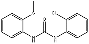 1-(2-chlorophenyl)-3-(2-methylsulfanylphenyl)urea Structure