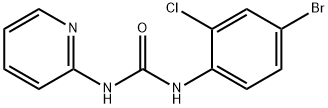 1-(4-bromo-2-chlorophenyl)-3-pyridin-2-ylurea 结构式