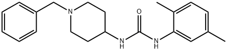 1-(1-benzylpiperidin-4-yl)-3-(2,5-dimethylphenyl)urea Structure