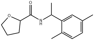 N-[1-(2,5-dimethylphenyl)ethyl]oxolane-2-carboxamide Structure