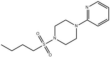 1-butylsulfonyl-4-pyridin-2-ylpiperazine Struktur