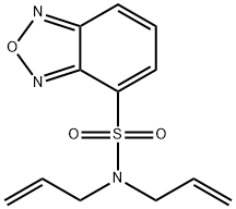 N,N-bis(prop-2-enyl)-2,1,3-benzoxadiazole-4-sulfonamide Structure