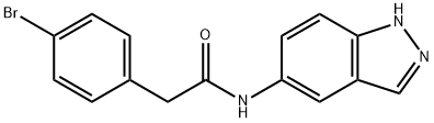 898136-94-2 2-(4-bromophenyl)-N-(1H-indazol-5-yl)acetamide