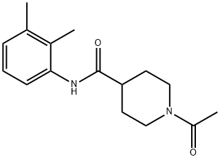 1-acetyl-N-(2,3-dimethylphenyl)piperidine-4-carboxamide Structure