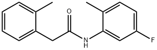 N-(5-fluoro-2-methylphenyl)-2-(2-methylphenyl)acetamide Structure