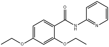 2,4-diethoxy-N-pyridin-2-ylbenzamide,898163-39-8,结构式