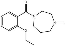 (2-ethoxyphenyl)-(4-methyl-1,4-diazepan-1-yl)methanone,915898-55-4,结构式