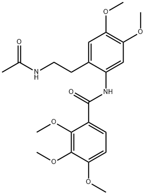 N-[2-(2-acetamidoethyl)-4,5-dimethoxyphenyl]-2,3,4-trimethoxybenzamide Structure