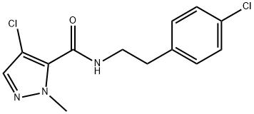 957480-46-5 4-chloro-N-[2-(4-chlorophenyl)ethyl]-2-methylpyrazole-3-carboxamide