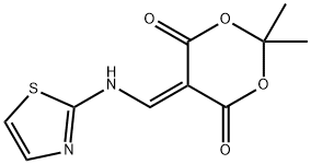 2,2-dimethyl-5-[(1,3-thiazol-2-ylamino)methylidene]-1,3-dioxane-4,6-dione