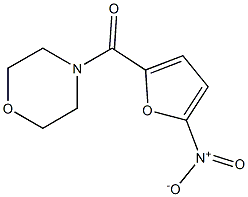 morpholin-4-yl-(5-nitrofuran-2-yl)methanone Structure