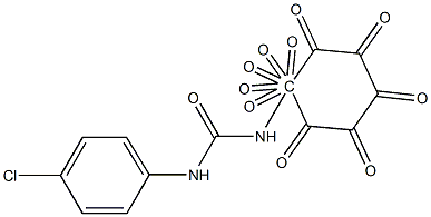 1-(4-chlorophenyl)-3-(4-decoxyphenyl)urea Struktur