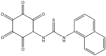 1-naphthalen-1-yl-3-(4-pentoxyphenyl)thiourea Structure