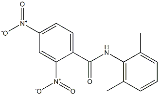 N-(2,6-dimethylphenyl)-2,4-dinitrobenzamide Structure