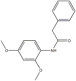 N-(2,4-dimethoxyphenyl)-2-phenylacetamide Struktur