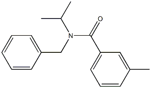  N-benzyl-3-methyl-N-propan-2-ylbenzamide