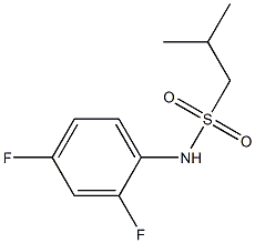  N-(2,4-difluorophenyl)-2-methylpropane-1-sulfonamide