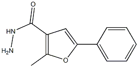  2-methyl-5-phenylfuran-3-carbohydrazide