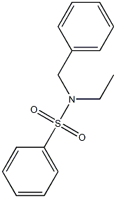 N-benzyl-N-ethylbenzenesulfonamide 化学構造式