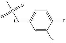 N-(3,4-difluorophenyl)methanesulfonamide Structure