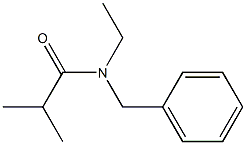N-benzyl-N-ethyl-2-methylpropanamide,,结构式
