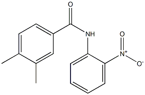 3,4-dimethyl-N-(2-nitrophenyl)benzamide Structure