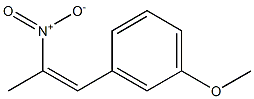 1-methoxy-3-[(Z)-2-nitroprop-1-enyl]benzene Structure