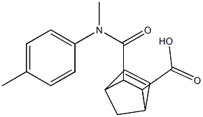  2-[(4-methylphenyl)methylcarbamoyl]bicyclo[2.2.1]hept-5-ene-3-carboxylic acid