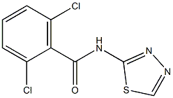 2,6-dichloro-N-(1,3,4-thiadiazol-2-yl)benzamide Structure