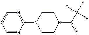 2,2,2-trifluoro-1-(4-pyrimidin-2-ylpiperazin-1-yl)ethanone Structure