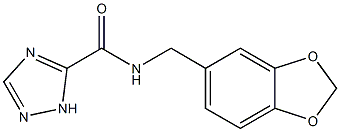 N-(1,3-benzodioxol-5-ylmethyl)-1H-1,2,4-triazole-5-carboxamide
