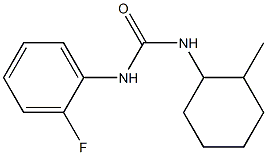 1-(2-fluorophenyl)-3-(2-methylcyclohexyl)urea Structure