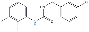 1-[(3-chlorophenyl)methyl]-3-(2,3-dimethylphenyl)urea Structure