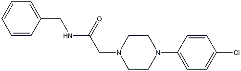 N-benzyl-2-[4-(4-chlorophenyl)piperazin-1-yl]acetamide