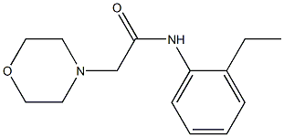  N-(2-ethylphenyl)-2-morpholin-4-ylacetamide