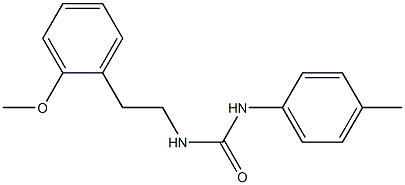 1-[2-(2-methoxyphenyl)ethyl]-3-(4-methylphenyl)urea